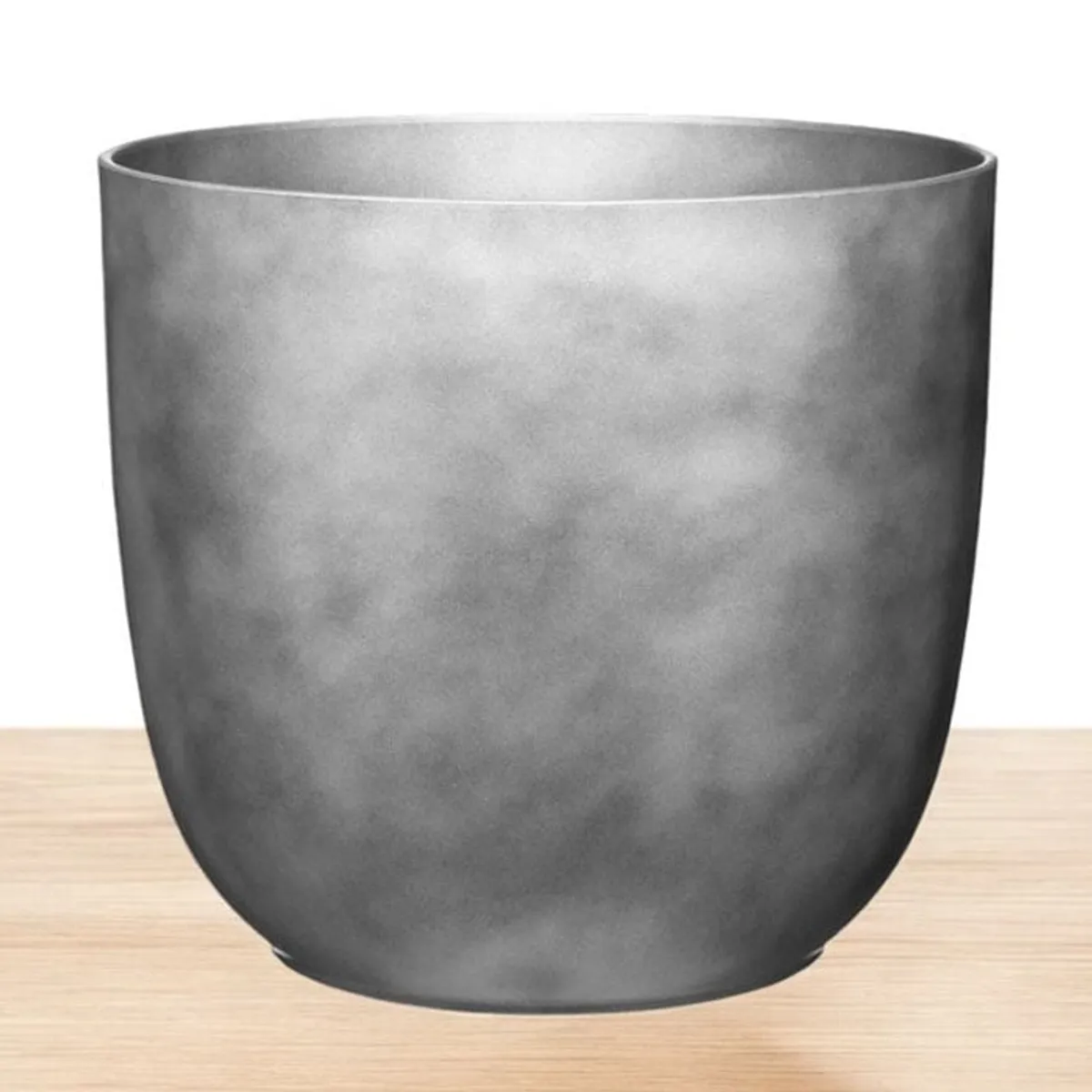 BRIC - Macetero redondo estilo piedra