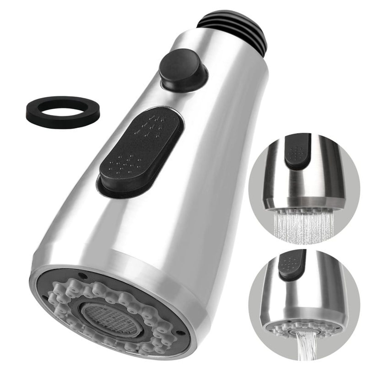 GENERICO - Boquilla Repuesto Llave Monomando Lavaplatos tres función