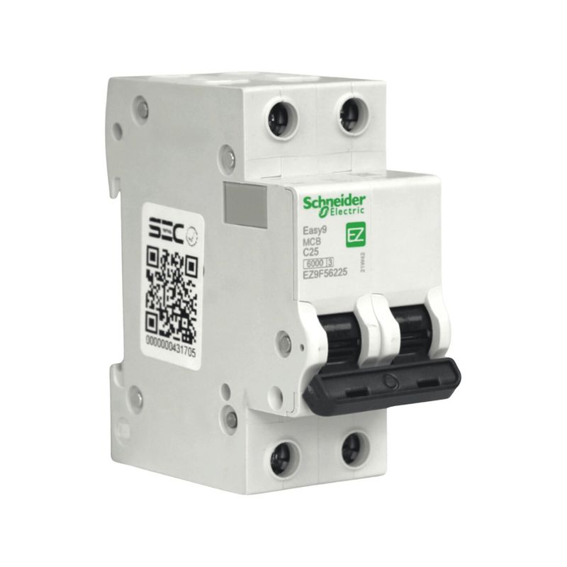 APC BY SCHNEIDER ELECTRIC - Interruptor Automatico Schneider EASY9 - 2x25A 6KA C - EZ9F56225