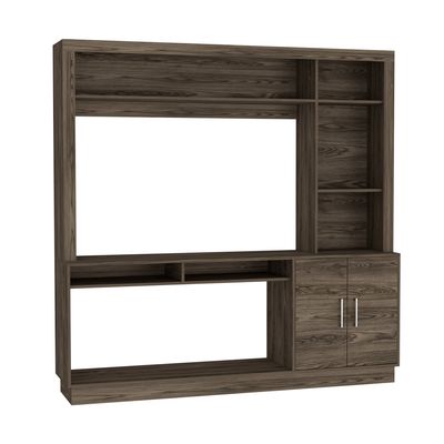 Imagen 2 del producto Estante TV 55"" 180X180 Cm Fm-041C Café Oscuro