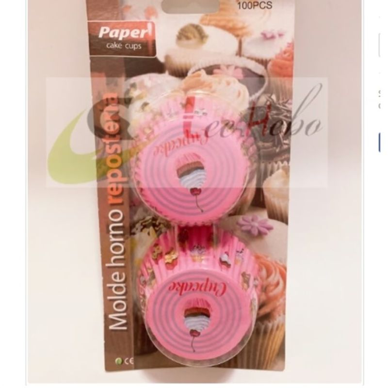 GENERICO - Capsula Cupsula 12cm Para Reposteria 100 Pcs