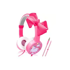 MONSTER - Audífono para niño Lazo Coolkid rosa