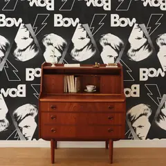 PASQUIN - Papel Mural icónico de Bowie reposicionable y ecológico