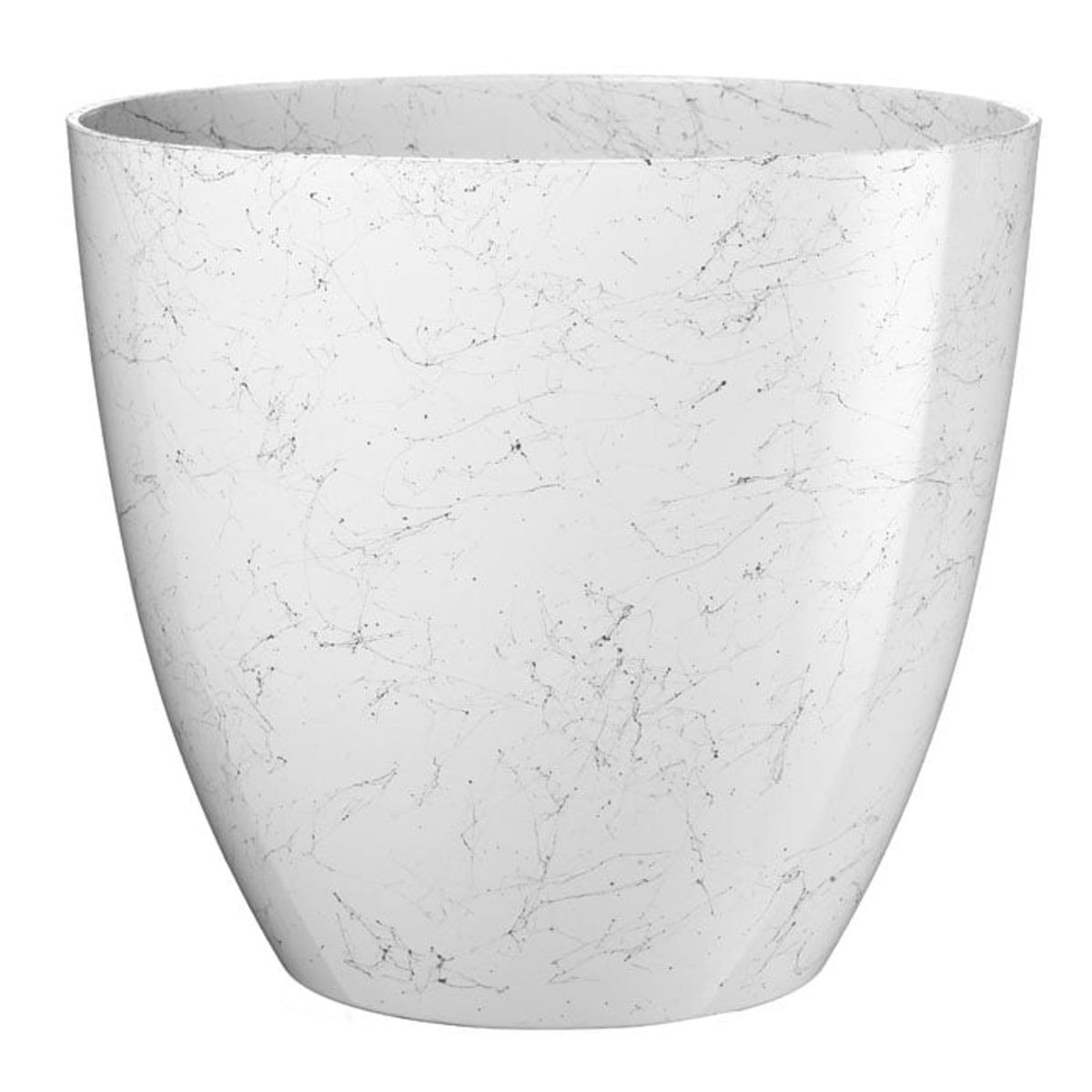 BRIC - Macetero Redondo Diseño Marmol