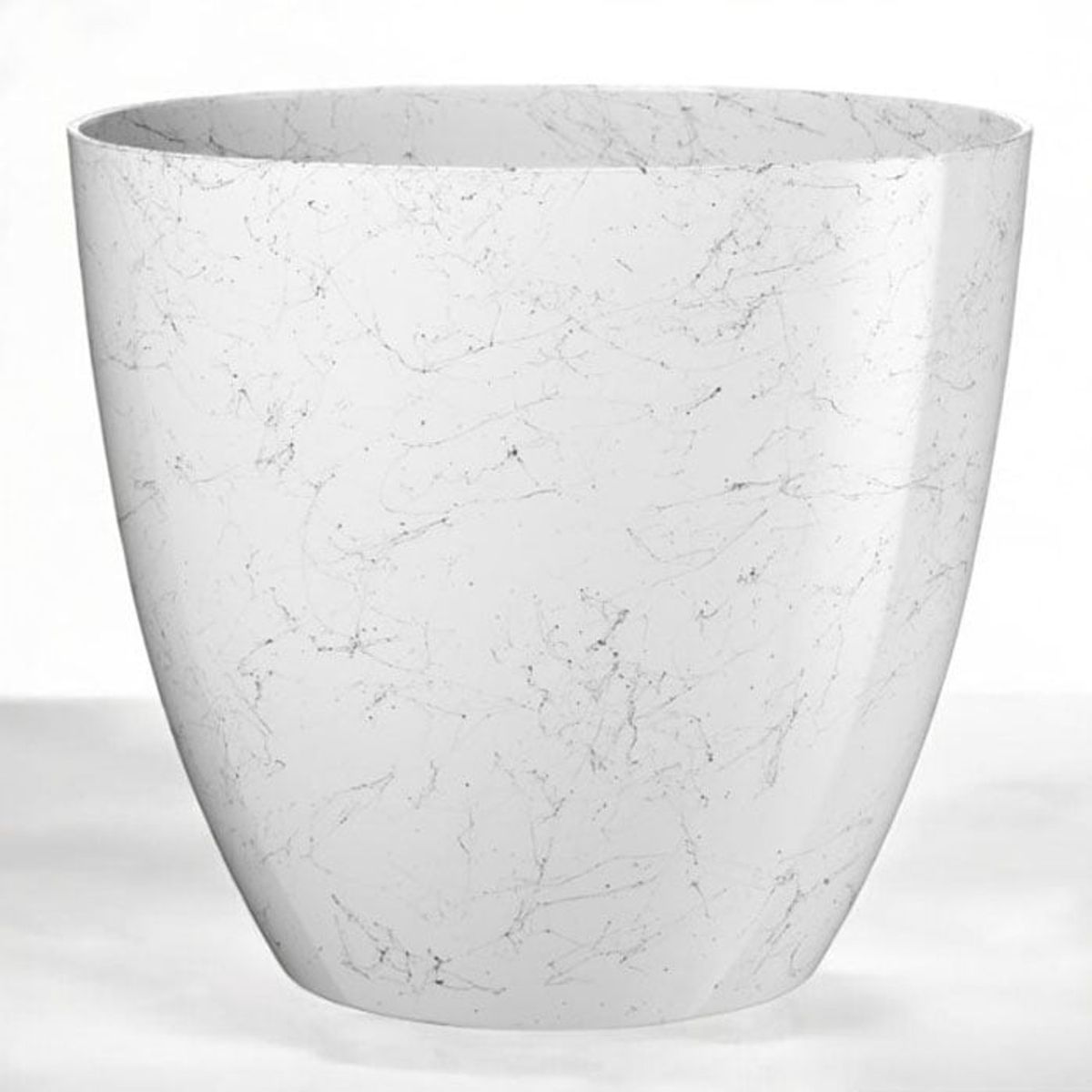 BRIC - Macetero Redondo Diseño Marmol