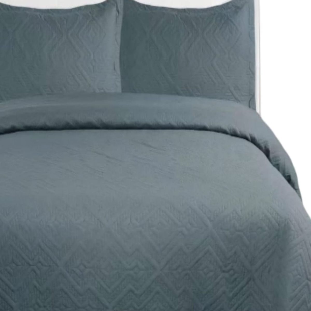 GENERICO - Cubrecama Quilt Unicolor Verano Dos Plazas Ligero E5