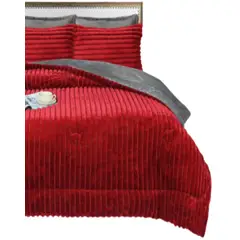 GENERICO - Plumón 2 Plazas Chiporro Textura Lineal Invierno E1