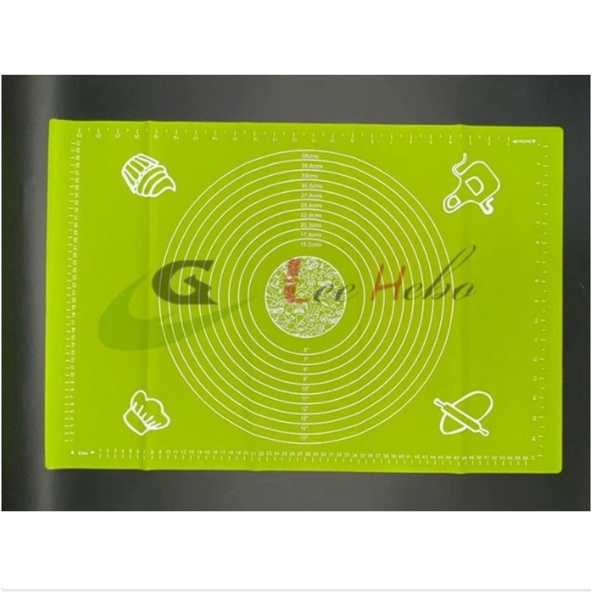 GENERICO - Base Tapete De Silicona Para Trabajar Masas 45x65Cm