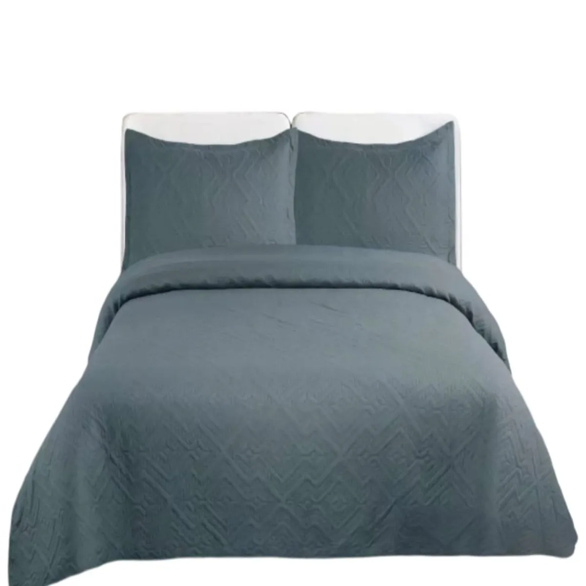 GENERICO - Quilt de Verano Dos Plazas Unicolor Fresco E5