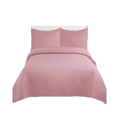 Imagen 2 del producto Cubrecama Quilt Unicolor Verano Dos Plazas Ligero E7