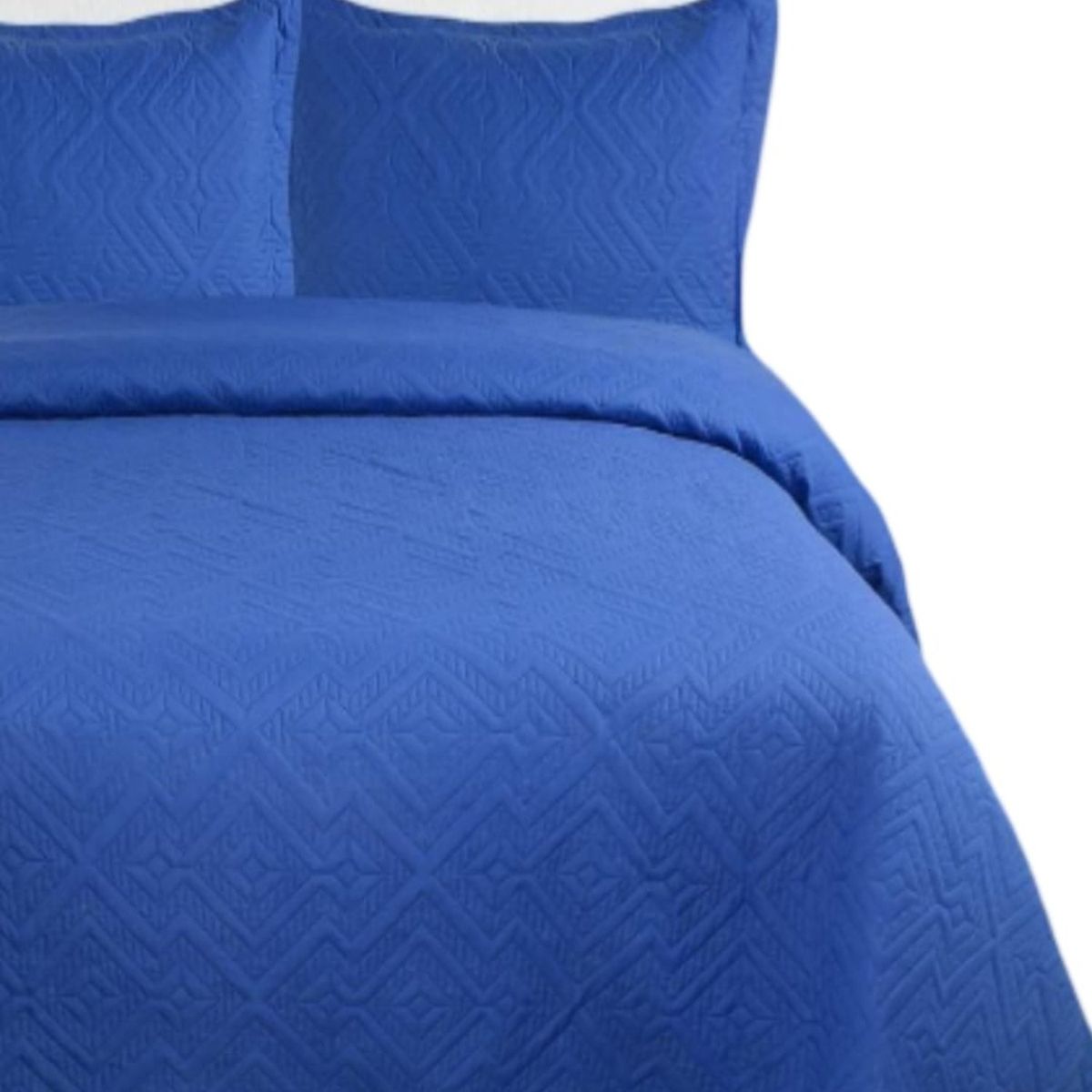 GENERICO - Quilt de Verano Dos Plazas Unicolor Fresco E9