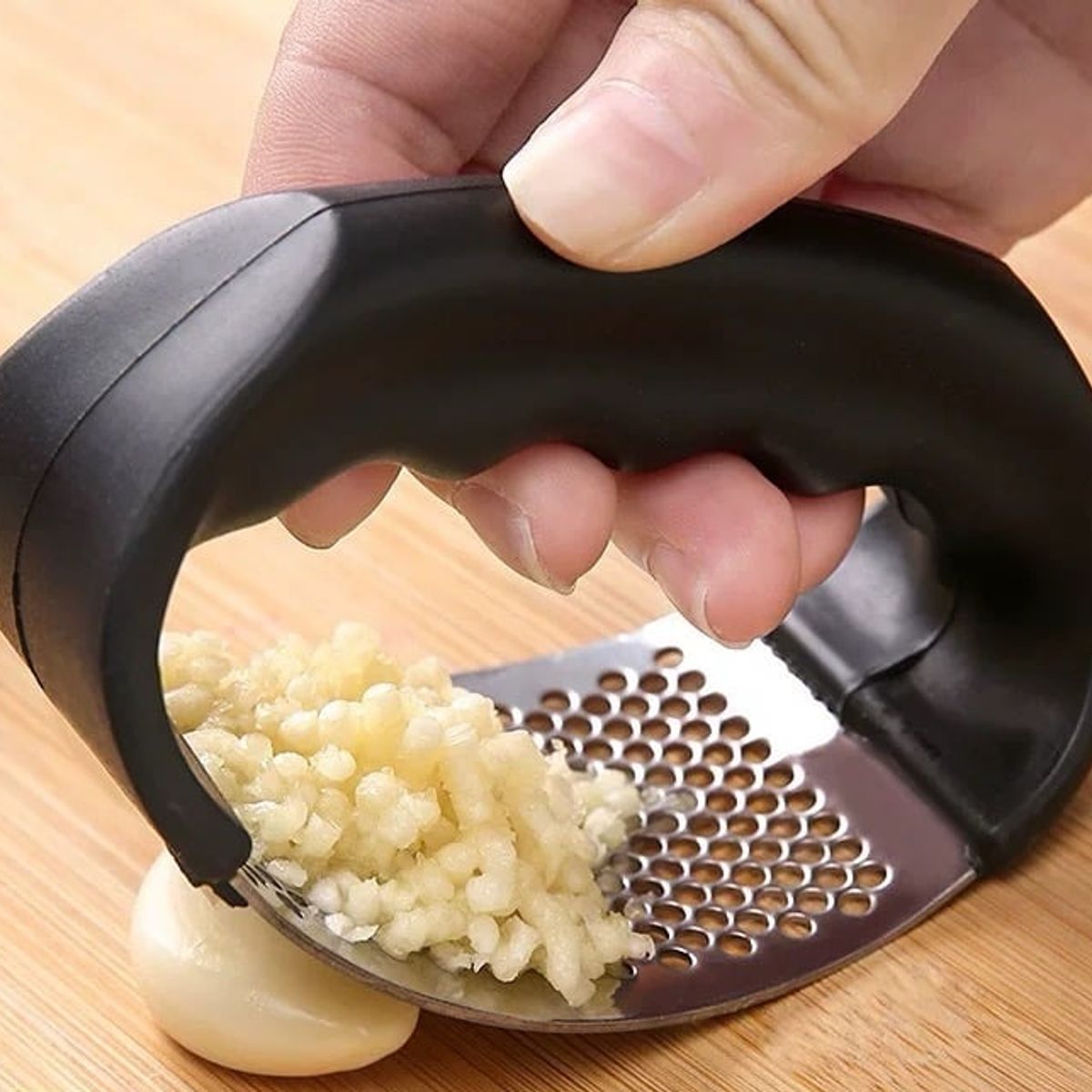 GENERICO - Prensa Ajos Moledor Picador Ajos Machacador Triturador Acero