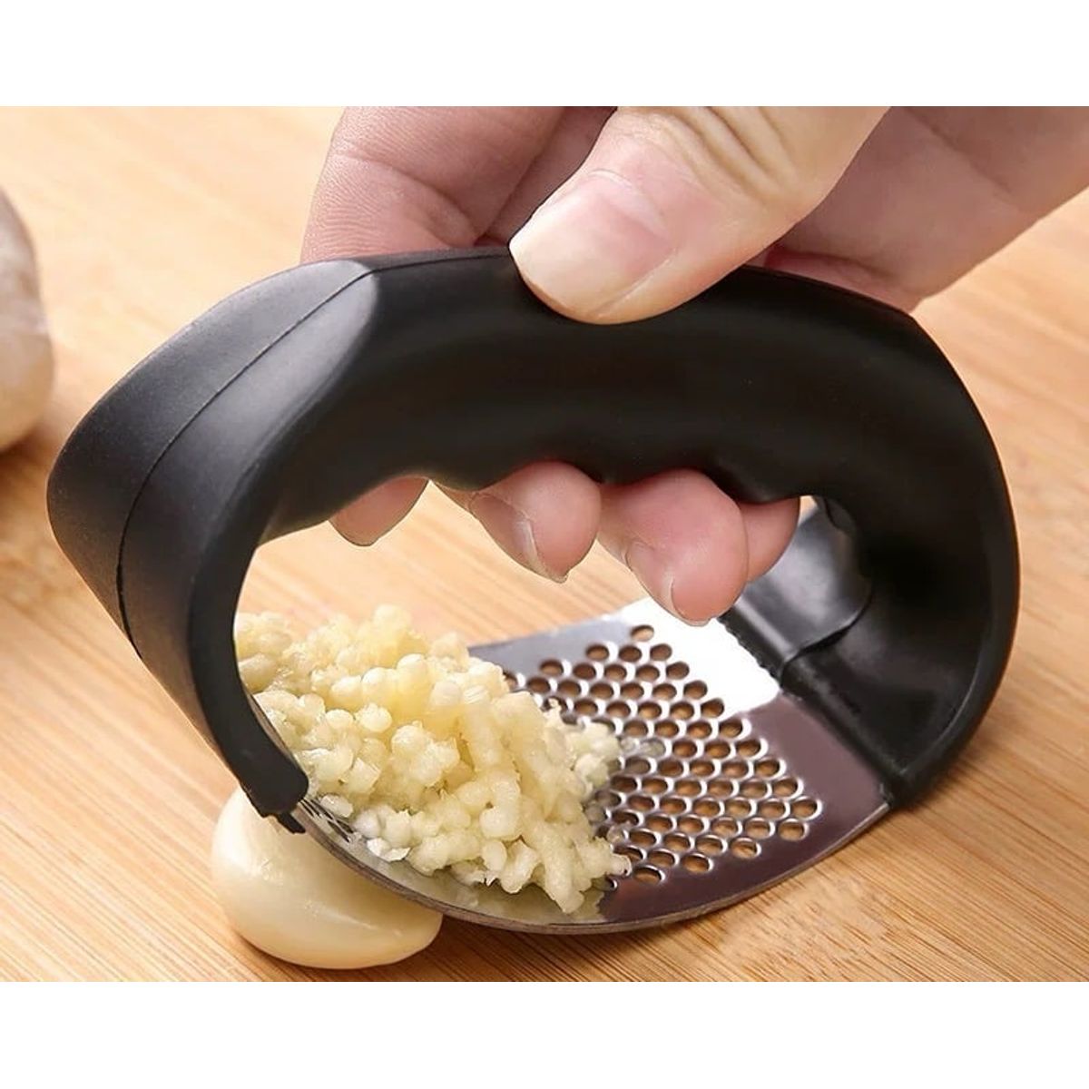 GENERICO - Prensa Ajos Moledor Picador Ajos Machacador Triturador Acero