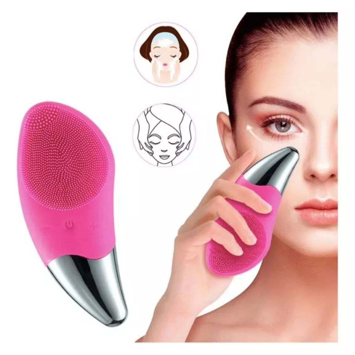 GENERICO - Masajeador Limpiador Facial Sonic Brush