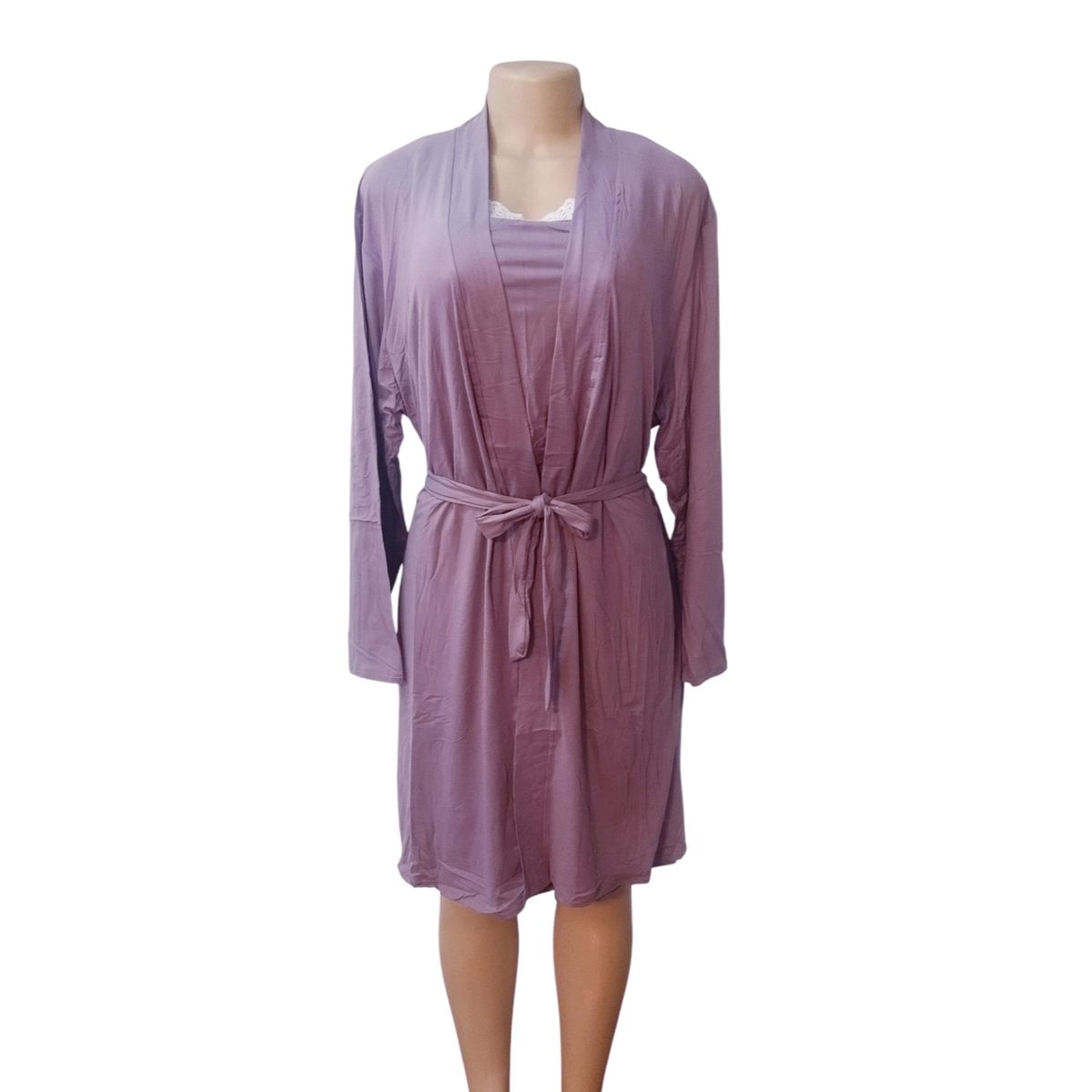 MEDIA LUNA - Pijama maternal bata levantadora y camisola para lactancia