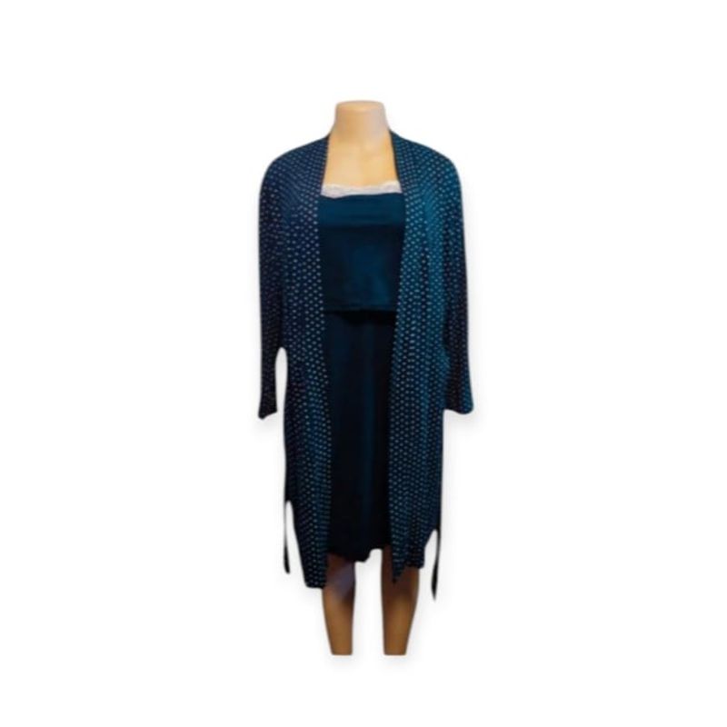 MEDIA LUNA - Pijama maternal bata levantadora y camisola para lactancia