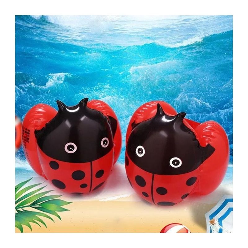 GENERICO - Flotador Alitas Inflables Niños Con Diseño Brazos Piscina