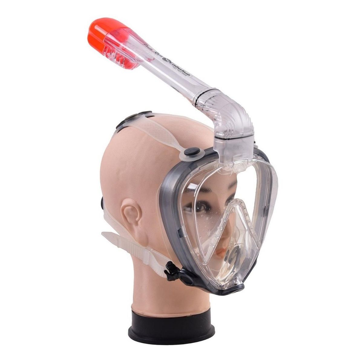 CABOSUB - Máscara para Buceo Pinta Roja  Visión Panorámica - Rojo