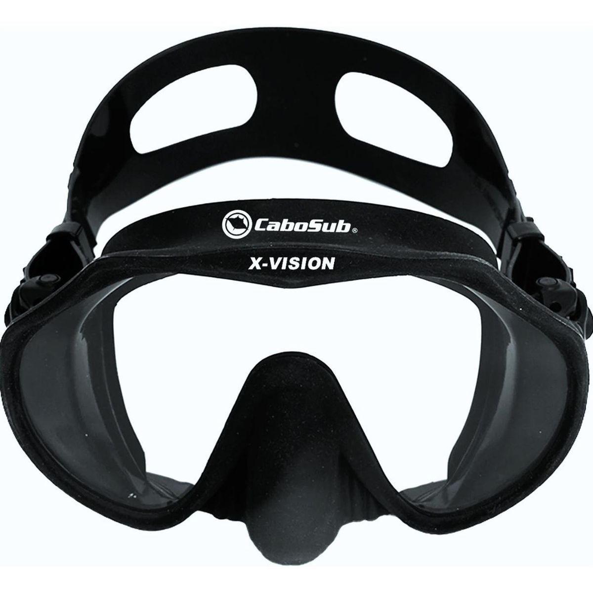 CABOSUB - Máscara Buceo y Snorkeling Cabosub X-Vision Claridad Total - Negro