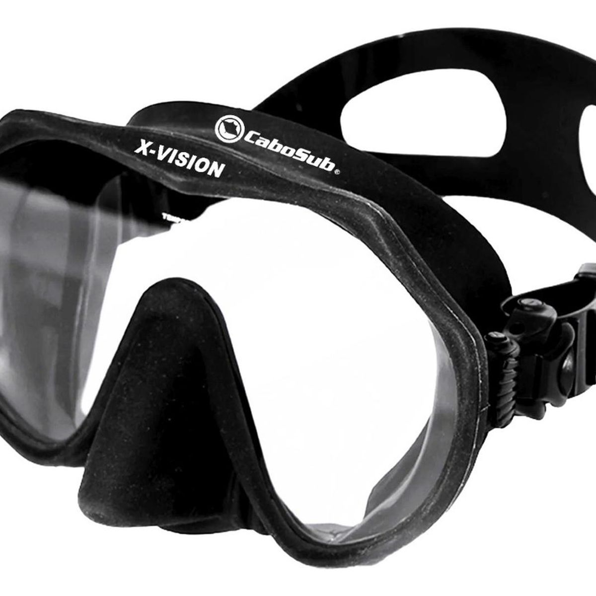 CABOSUB - Máscara Buceo y Snorkeling Cabosub X-Vision Claridad Total - Negro