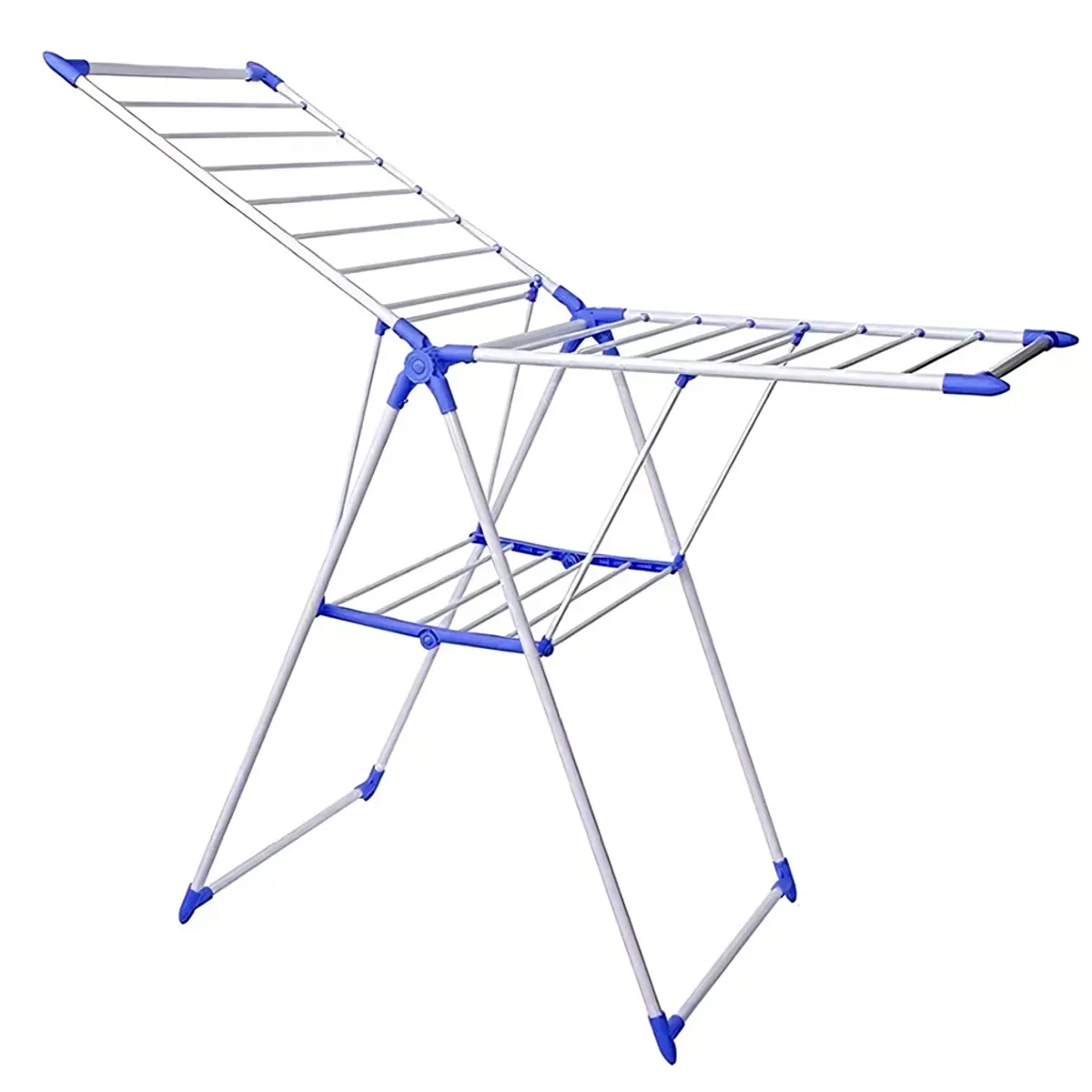 GENERICO - Tendedero Ropa Plegable Colgador Ropa Retractil Tendederos Plateado