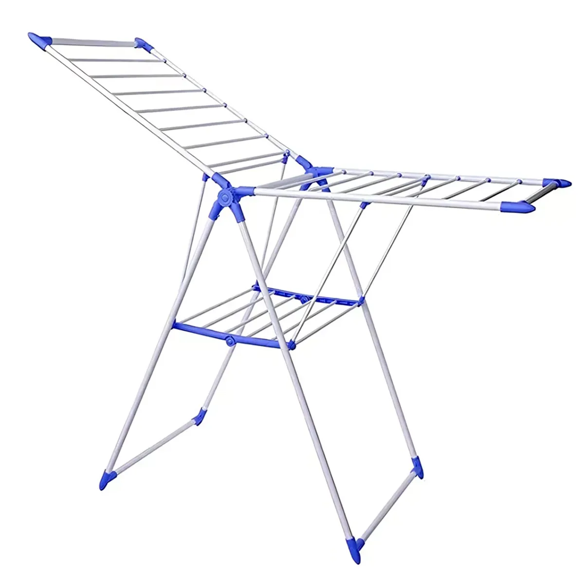 GENERICO - Tendedero Ropa Plegable Colgador Ropa Retractil Tendederos Plateado