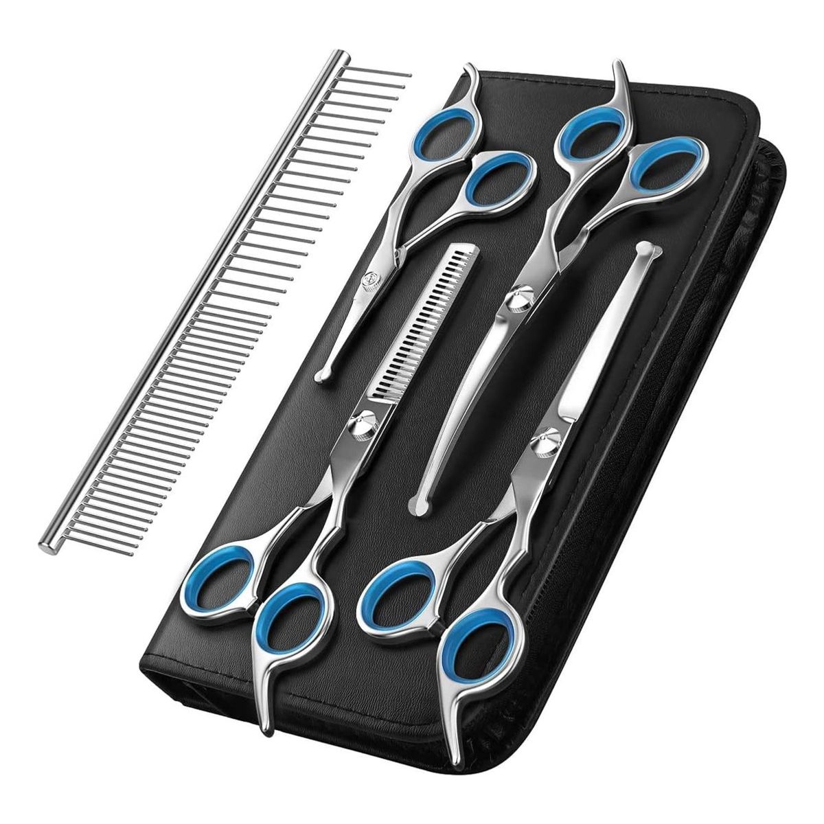 GENERICO - Tijeras Para Perros 5 Pack 6 Pulgadas