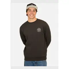 MAUI AND SONS - Poleron CR Rie To Negro Hombre