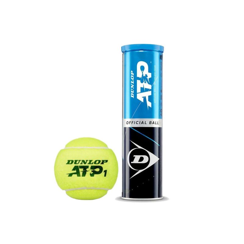 DUNLOP - Tarro Pelotas Tenis Dunlop Atp X4 DUNLOP