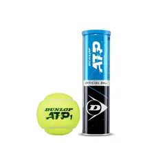 DUNLOP - Tarro Pelotas Tenis Atp X4