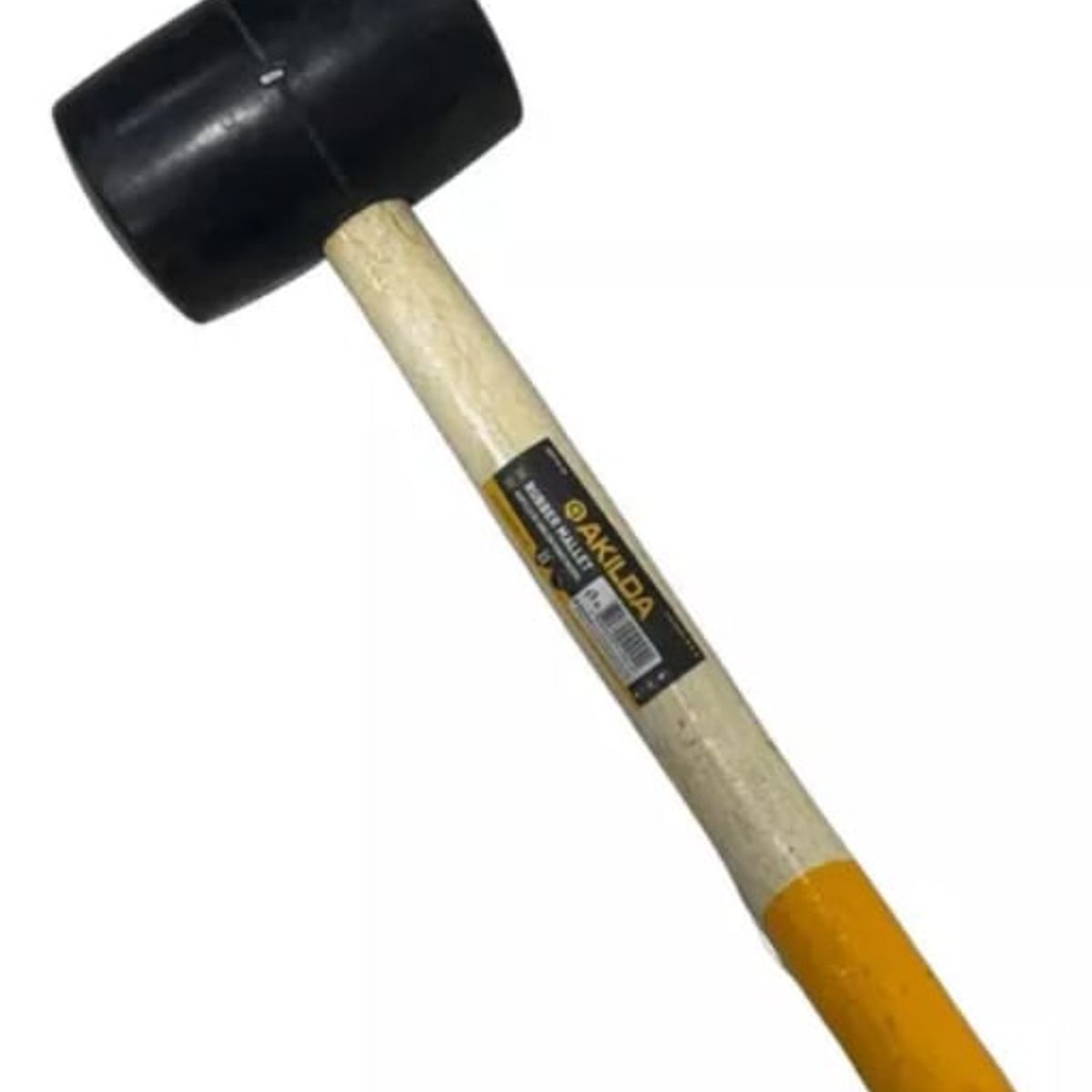GENERICO - Martillo Mazo de Goma 24oz Mango Madera Akilda
