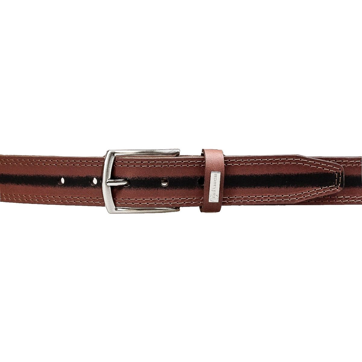 CRAFTMEN - Cinturón de hombre Taylor Coñac Craftmen 100% cuero natural