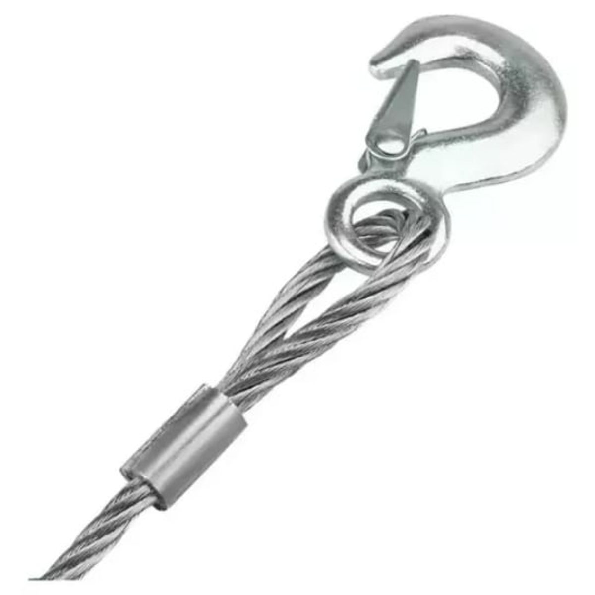 GENERICO - Cable De Remolque Auto Piola Acero 7000 kg 12mm X 4m