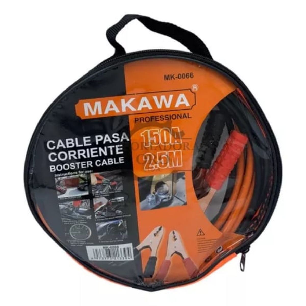 MAKAWA - Cables de Emergencia Para Bateria 150amp 2.5 mts Makawa