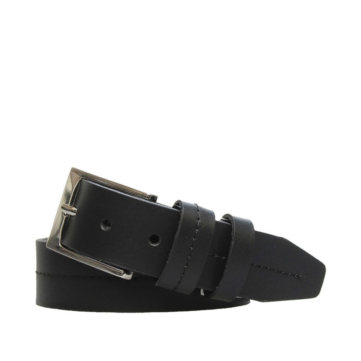 CRAFTMEN - Cinturón de hombre Davies Negro Craftmen 100% cuero natural