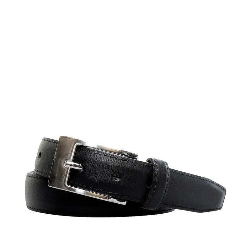 CRAFTMEN - Cinturón de hombre Clark Negro Craftmen 100% cuero natural