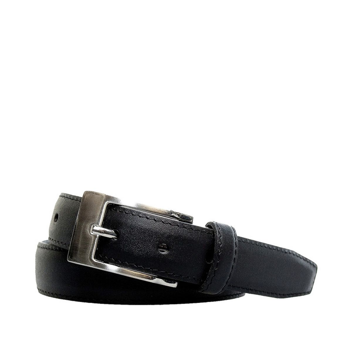 CRAFTMEN - Cinturón de hombre Clark Negro Craftmen 100% cuero natural