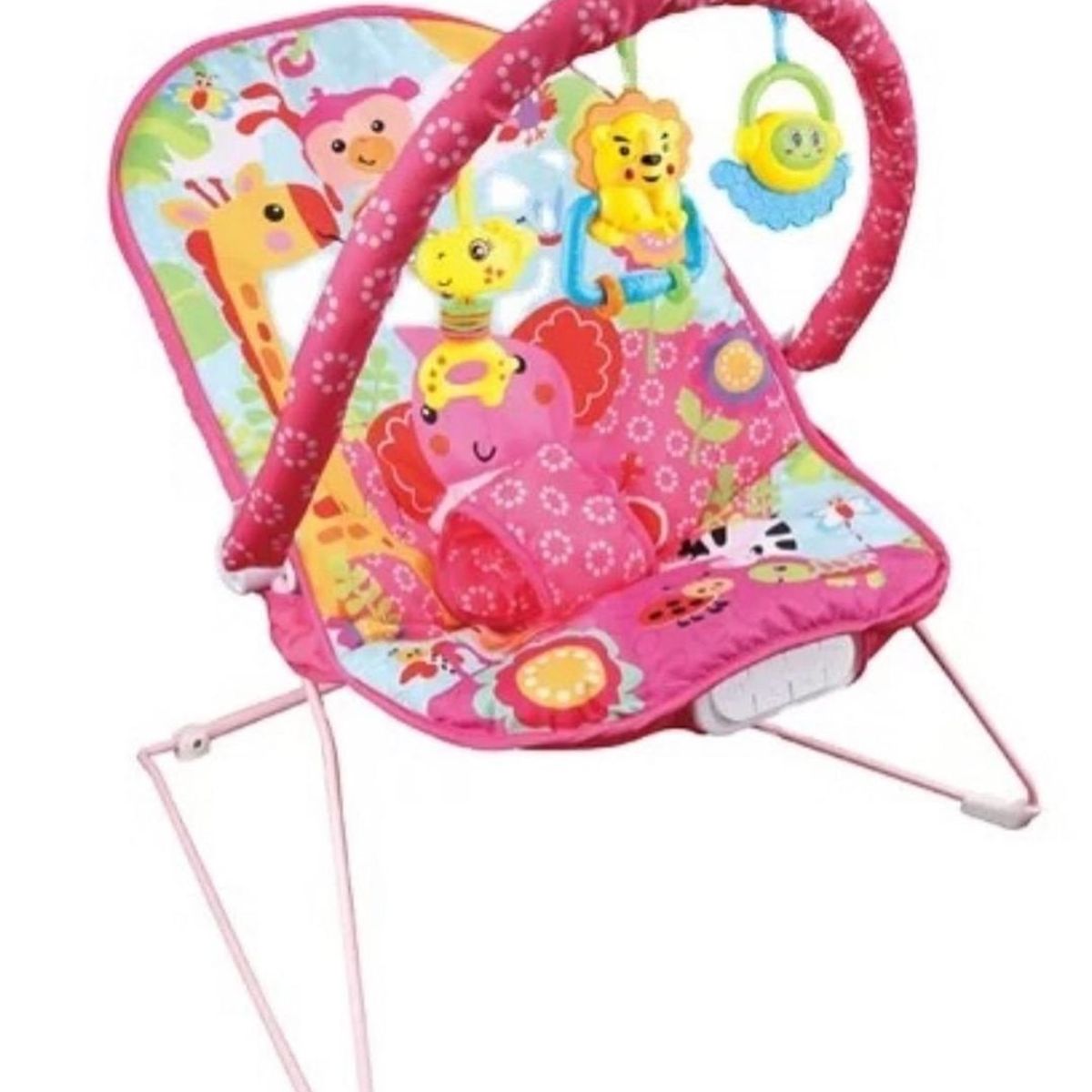 ANGELES DEL HOGAR - Sillas Mecedora Bebe Animales Musica vibra