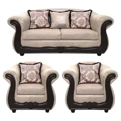 AMERICA DECORA - Living 3-1-1 Grand Búfalo Envejecido Beige
