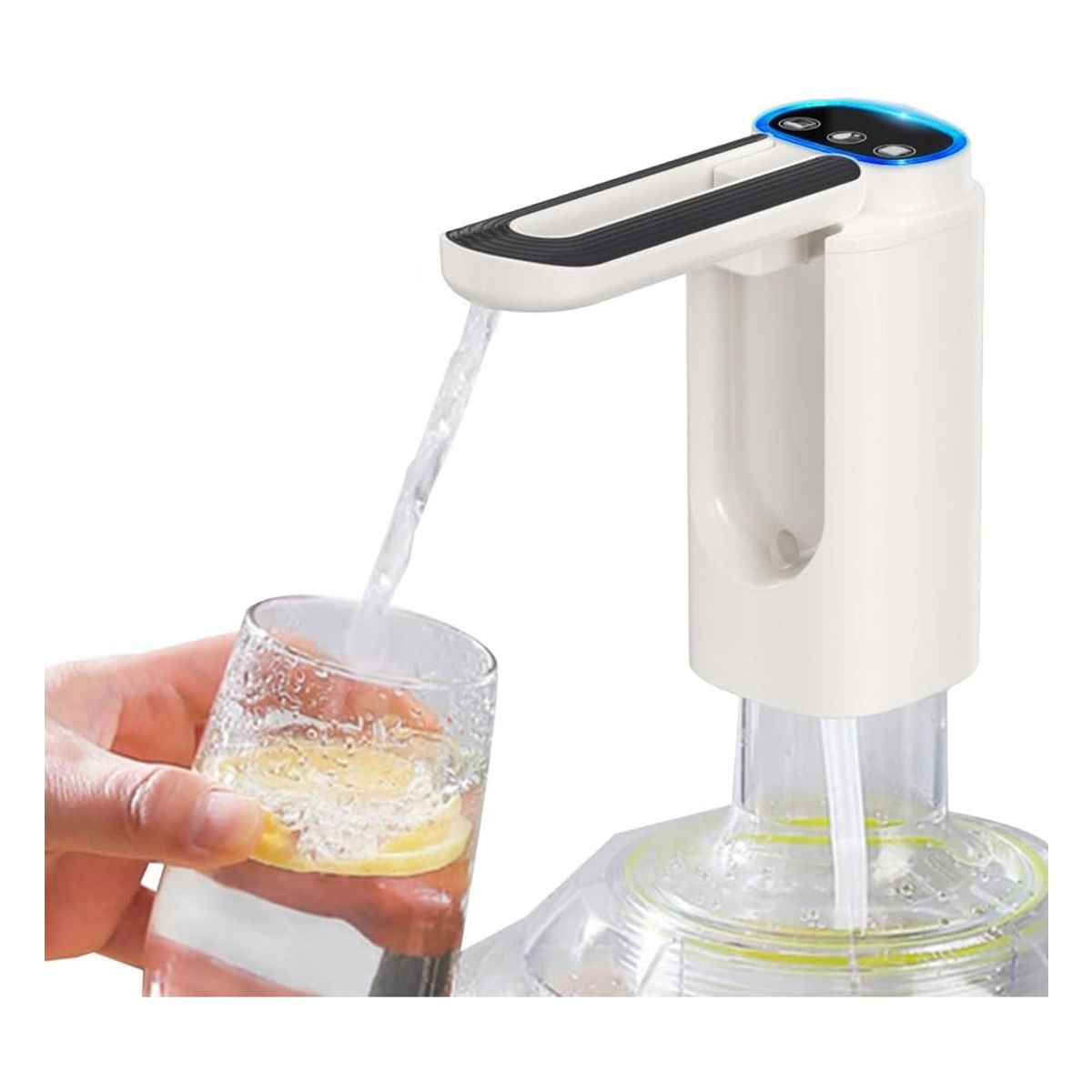 ATURE - Dispensador de Agua Electrica Recargable USB Plegable 3 Modos