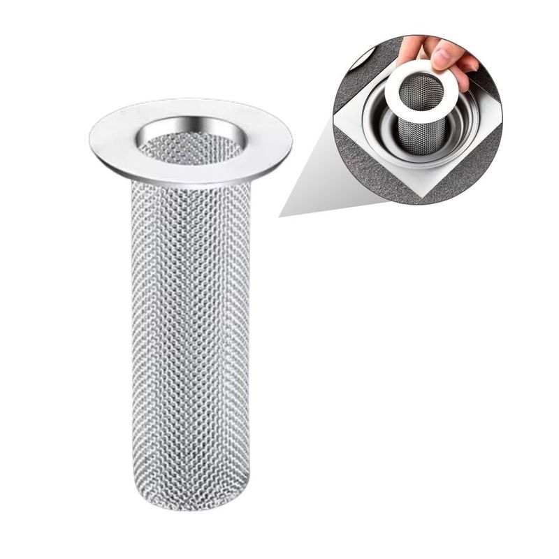 GENERICO - Filtro Colador Metálico Lavaplato Fregadero Cocina 28-80mm
