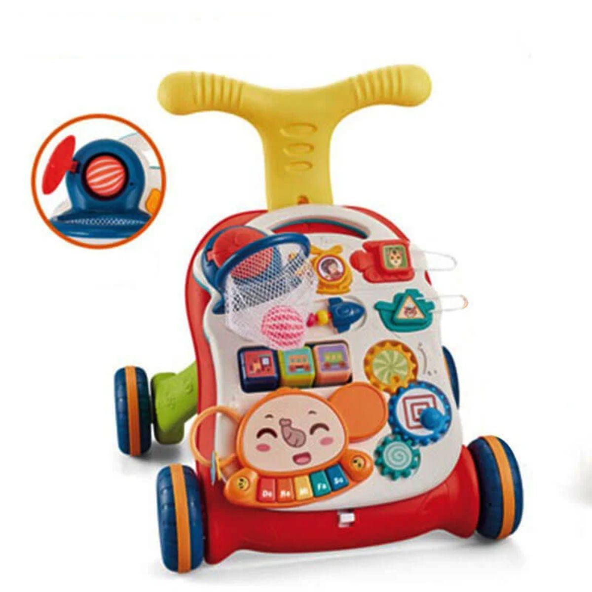 GENERICO - Corre Pasillos Caminador Andador Musical 2 en 1 para Bebe