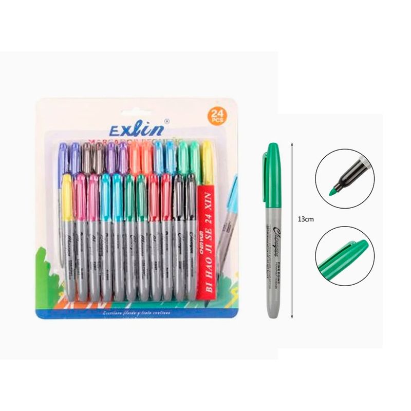 GENERICO - Rotulador Pequeño  Colores Surtidos 13cm