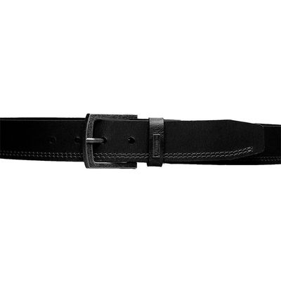 Imagen 2 del producto Cinturón de hombre Harris Negro 100% cuero natural