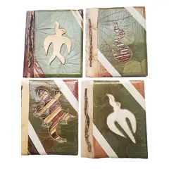 GENERICO - Cuaderno Artesal Corteza de Árbol 27 x 23 cm