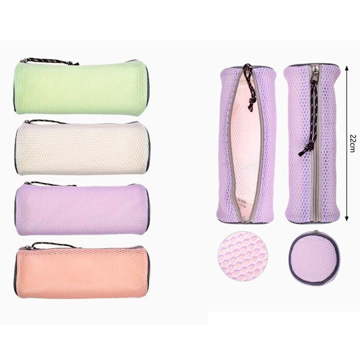 GENERICO - Estuche Escolar Colores Surtidos 22cm