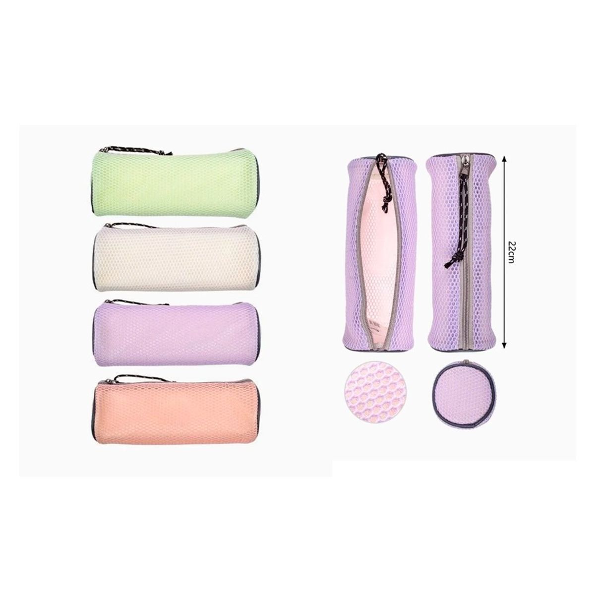 GENERICO - Estuche Escolar Colores Surtidos 22cm