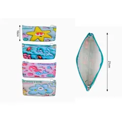 GENERICO - Estuche Escolar Colores Surtidos 21cm