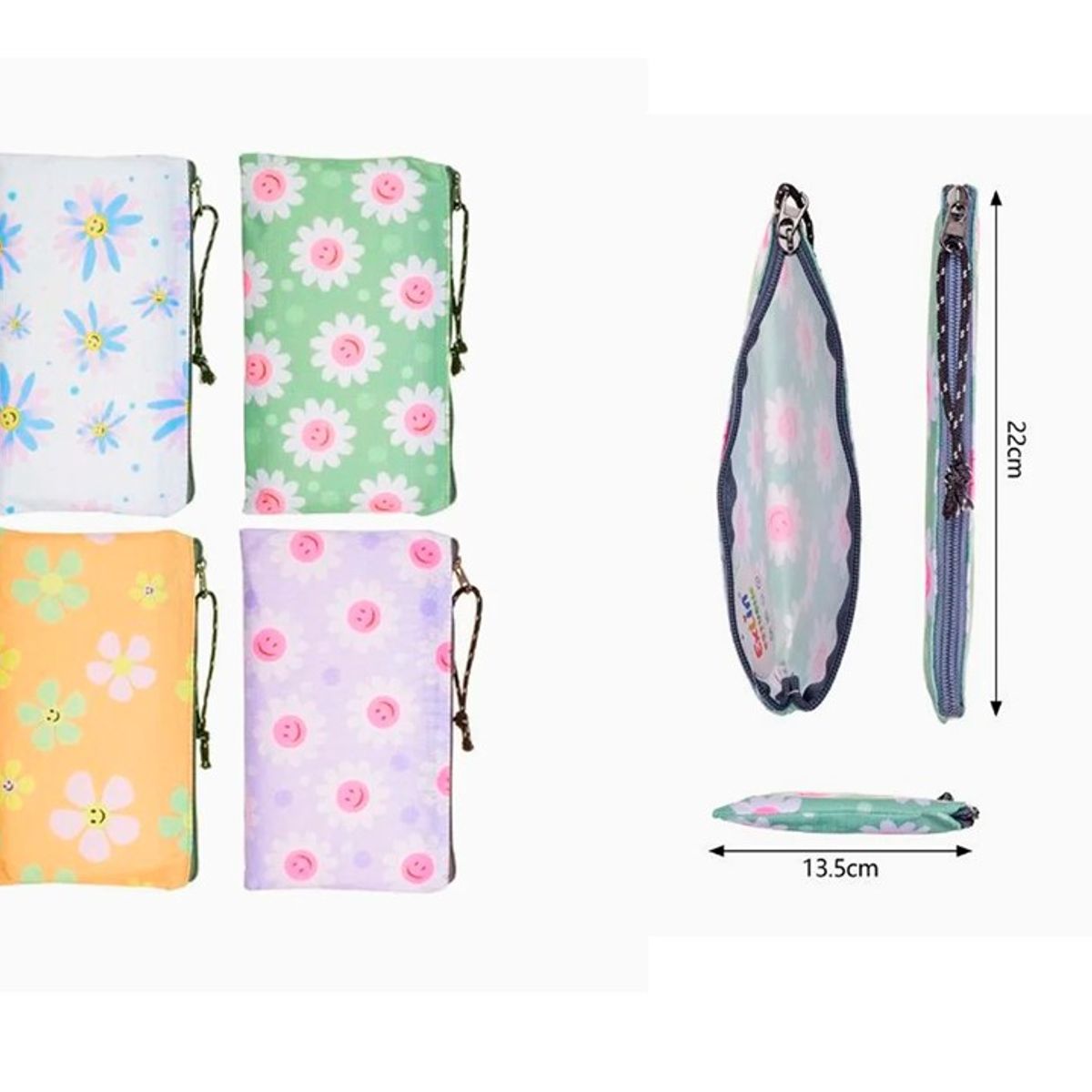 GENERICO - Estuche Escolar Colores Surtidos 22cm