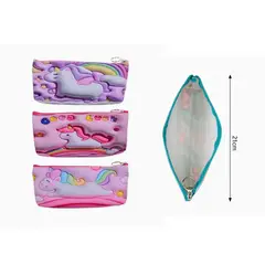 GENERICO - Estuche de unicornio Colores Surtidos 21cm